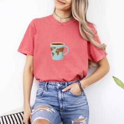 Scriptwear World Coffee T-Shirt – Regular Fit