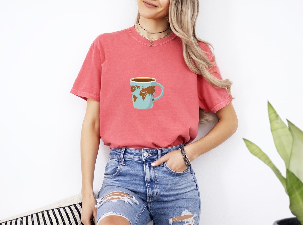 Scriptwear World Coffee T-Shirt – Regular Fit