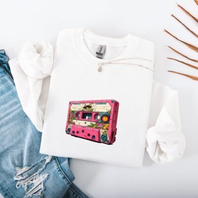 Cassette Print Women's T-Shirt